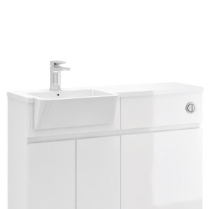 Sutton 1000mm Left Hand Resin Basin