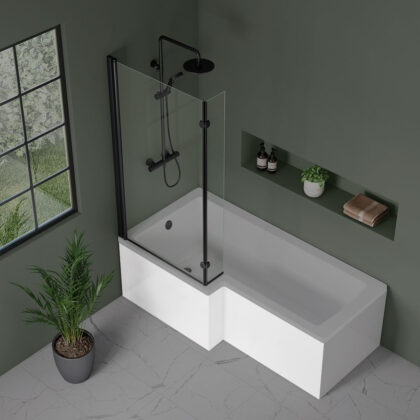 L Shape Bath Front Panel